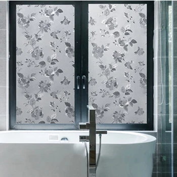 

Static Frosted Glass Laminate Bedroom Office Light Opaque Glass Sticker Bathroom Window Cellophane PVC Glass Deor 40-90cm/2m