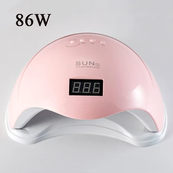 

86W Professional LED UV Nail Lamp Manicure Nail Dryer Ice Hybrid Lamp with Auto Sensor Timer for Nails Gel Polish Drying