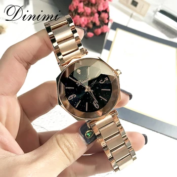 

Top Brand Women Watches DIMINI Fashion Luxury Quartz Watch Casual Ladies Watch Waterproof Wristwatch Clock Relogio Feminino