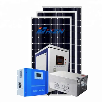 شراء5kw 6kw 7kw خارج الشبكة 120 فولت 220 فولت تماما بالطاقة الشمسية نظام البيت مع بطارية ذاتية الشحن احتياطية