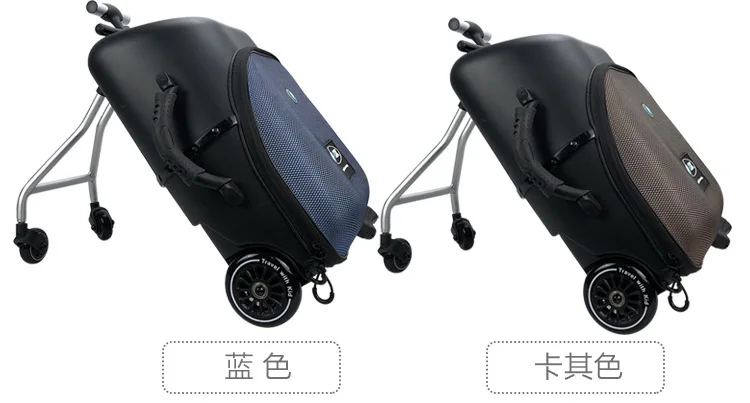 Детский чемодан для скутера, сумка на колесиках, сумка на колесиках для детей, сумка для прогулок, чемодан, Детская сумка