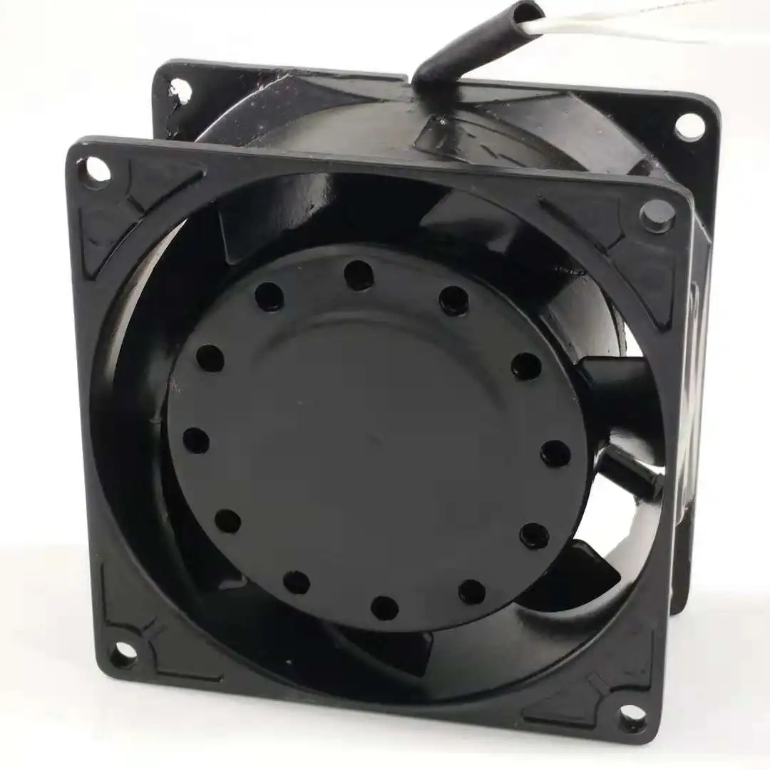 New original 3E-230B 8038 8cm 220V full metal iron leaf high temperature axial flow fan