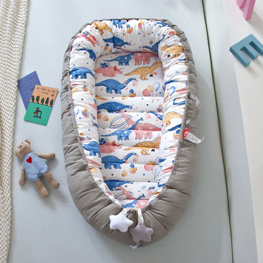 Portabl babi bed Cotton Baby isolation protection Foldable and detachable babi travel bedmosquito net babi bed for newborn 1T