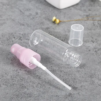 

1/2/5PCS 20ml Empty Spray Bottles Plastic Refillable Cosmetic Disinfectant Container Recyclable Bottle Durable Color Random