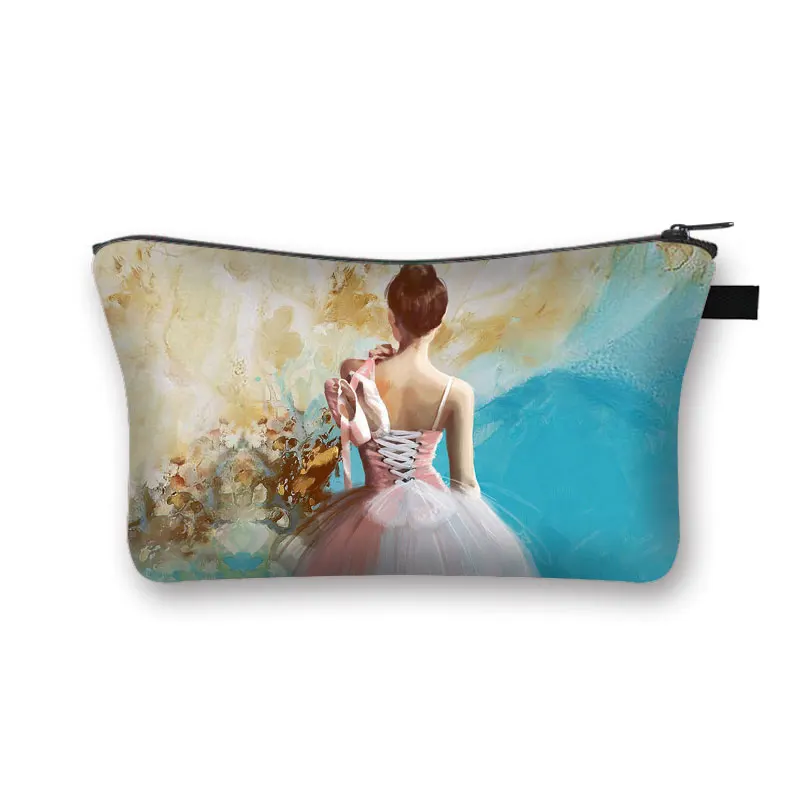 Trousse De Maquillage - DIO - Sac De Voyage - Cuir PU - Bleu Clair - Grande Capacité Bleu Clair