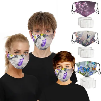 

Reusable Facemask With 2pcs Filter Gasket Adult Women Man Face Cover Mouth Reutilizable Adjustable Face Mask mascararilla