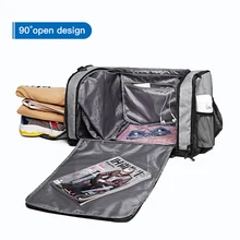 40л дорожная сумка для спортзала спортивная сумка для обуви сумки для йоги тренировки фитнеса упаковка для улицы городской Туризм Кемпинг сухая и влажная сумка XA172K