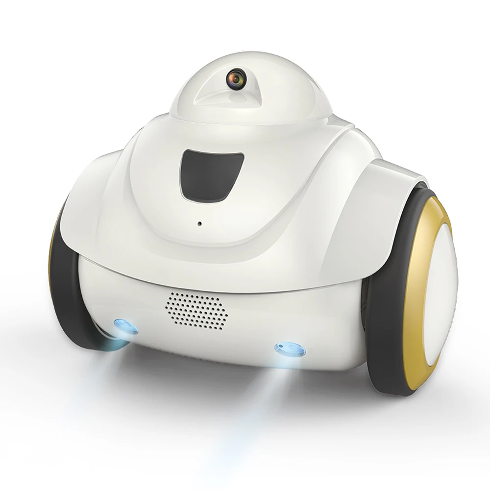 R02 робот видеокамера для наблюдения за домашними животными Детский Монитор WiFi камера Домашняя безопасность 720P камера Интеллектуальный интерактивный робот игрушки подарок для детская игрушка «любимчик»