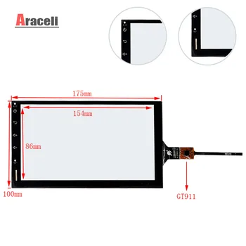 

New 7 inch 174mm*100mm Capacitive touch screen panel for LXH-TPC0013-0021-V3 LXH-TPC0013-0021-V4
