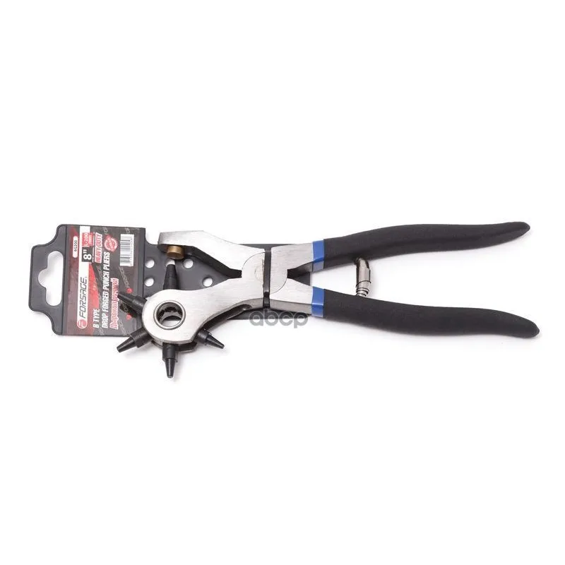 Дырокол Ручной Для Кожи И Материалов 200 Мм 8 Inch 2 2.5 3 3.5 4 5 На Пластиковом Держателе