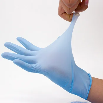 

100pcs Disposable Medical Gloves Powder-free Medical Nitrile Gloves Protective Gloves