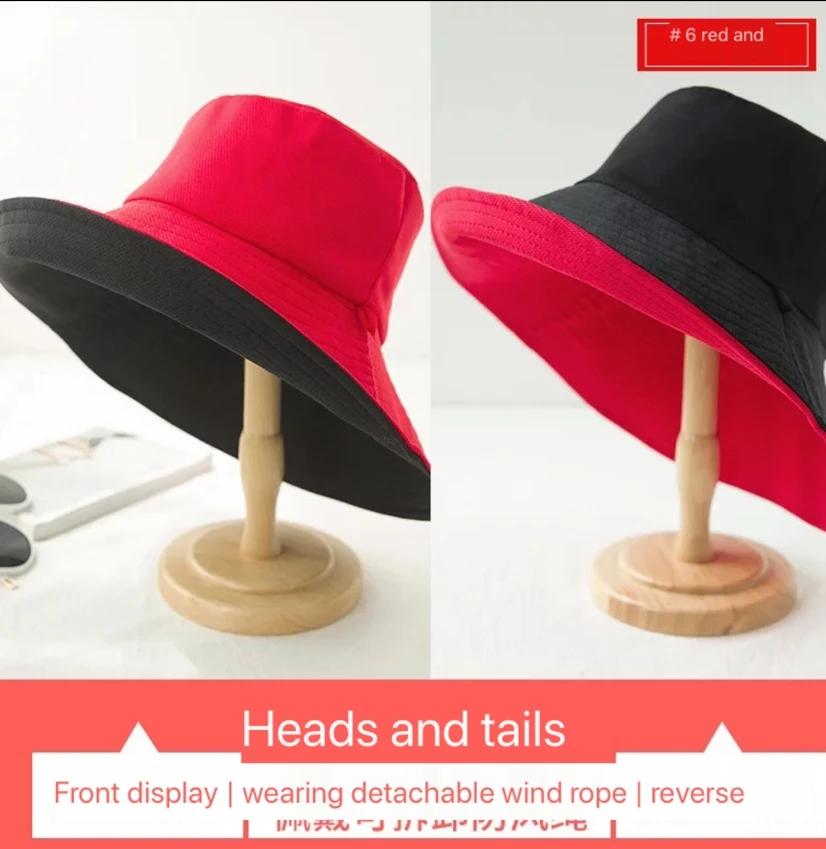 2 Двухсторонняя шляпа рыбака блок Солнечный свет завод прямых продаж - Цвет: 2