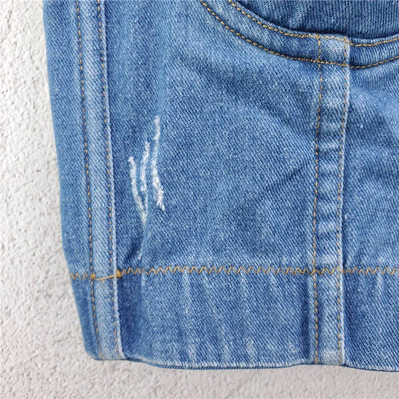 2020 New Women Denim Caims Bustier Bra Cropped Top Sexy Vest Diamond Push Up Crop Top Tank Women Clothes Adjustable