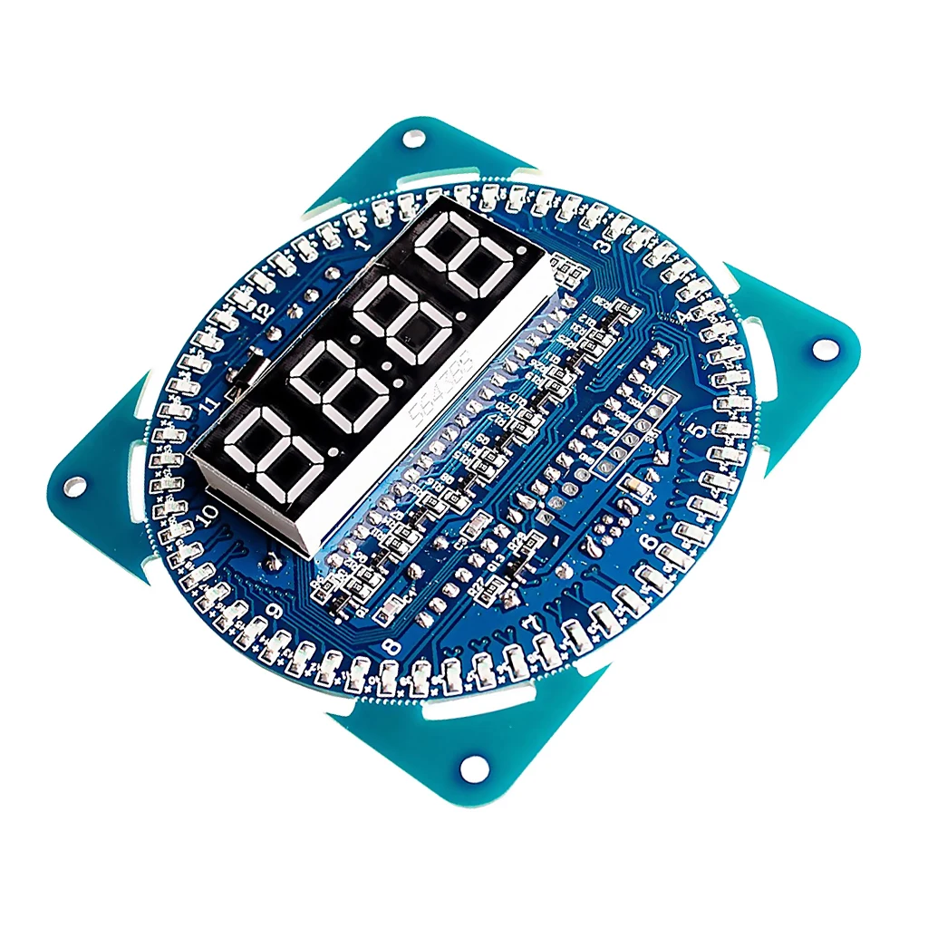 

Digital Rotating LED Electronic Clock DIY Production Suite Kit Module Set DIY Clock Kit