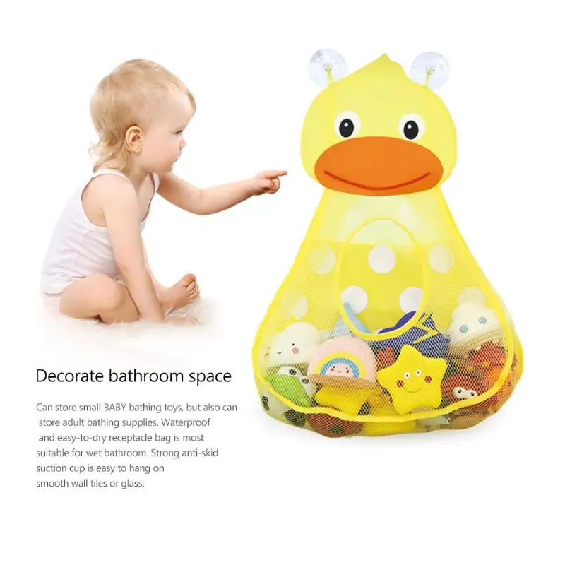 Baby Shower Bath Toys мультяшное хранение детских игрушек Сетчатая Сумка сетка-футляр
