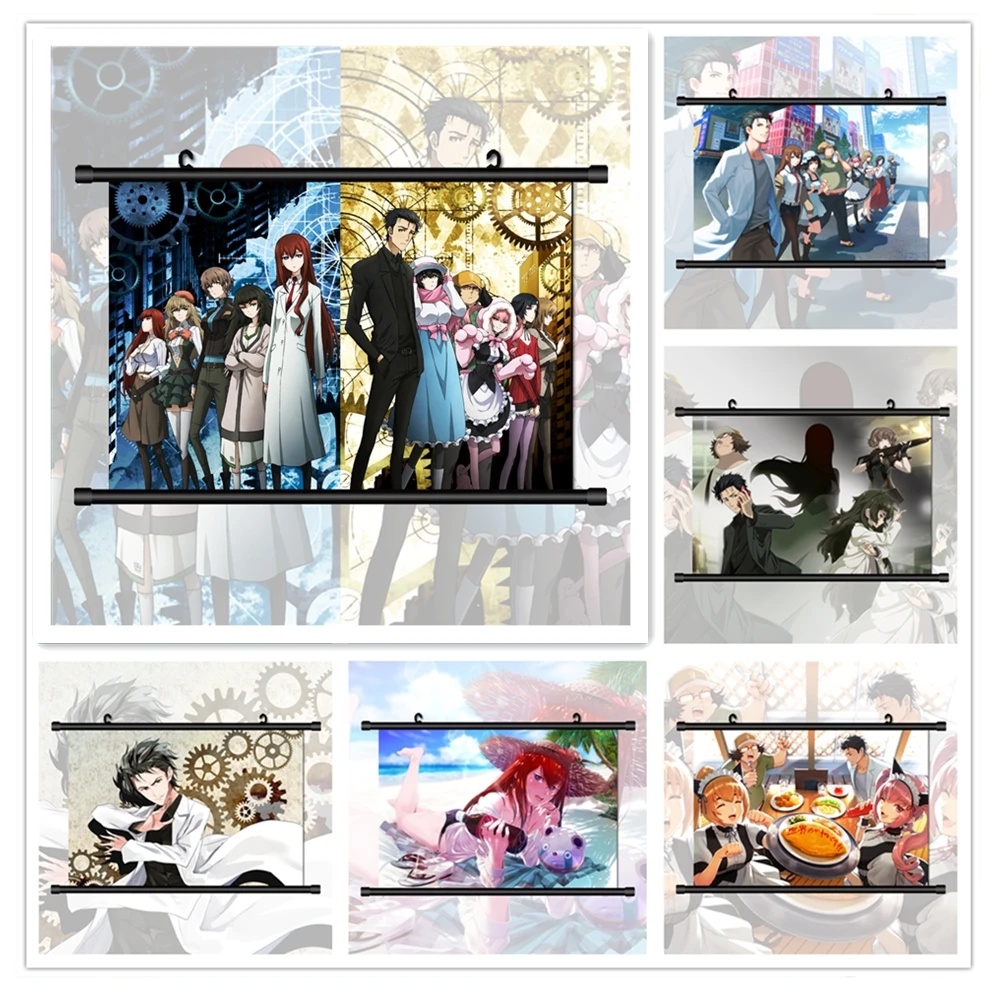Neu Anime Manga Steins Gate Wallscroll Stoffposter 60x90cm 004 