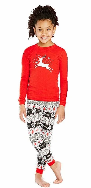 Рождественская Одинаковая одежда для сна; семейный пижамный комплект для папы, мамы, ребенка; одежда для сна; Рождественская домашняя одежда; Пижама; одежда; комплект одежды - Цвет: WMS-Red
