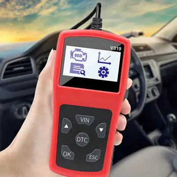 

For V319 OBDII Diagnostic Tool Multiple Languages Supporting Fault Code Reader Clean The Trouble Codes