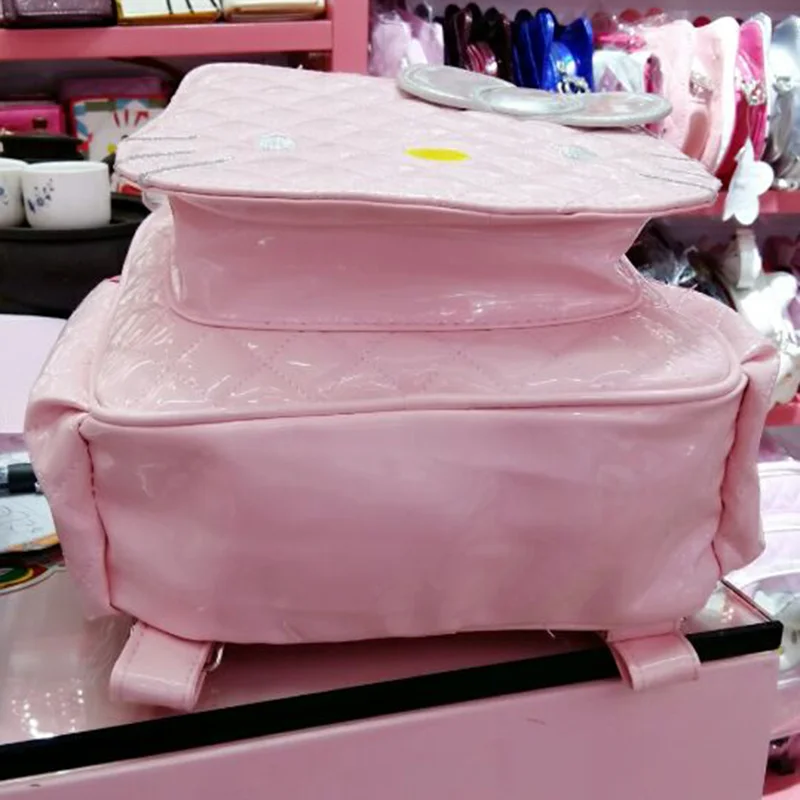 HELLO KITTY, новинка года, мини-рюкзак для девочек, сумка из искусственной кожи, Детский рюкзак для подростков, мультипликационная сумка с аниме, Многофункциональный маленький рюкзак, женская сумка