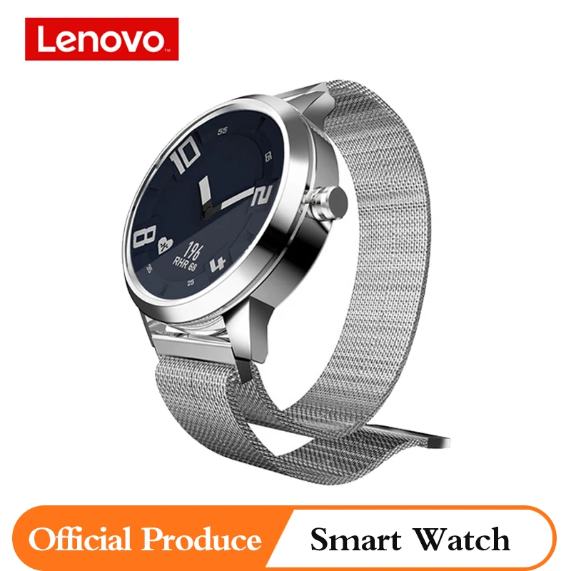  Original Lenovo Watch X Men Women Smart Watch 80m Waterproof Heart Rate Blood Pressure Health Smart - 4000246316005