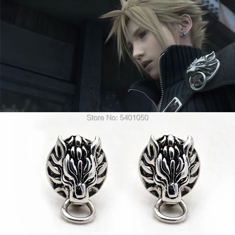 Final Fantasy Cloud Strife Cosplay earrings one pair