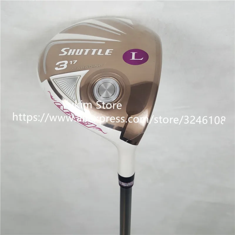 Новые женские Гольф клубы Maruman SHUTTLE driver + fairway wood Hybrid iron putter Bag Golf полный комплект