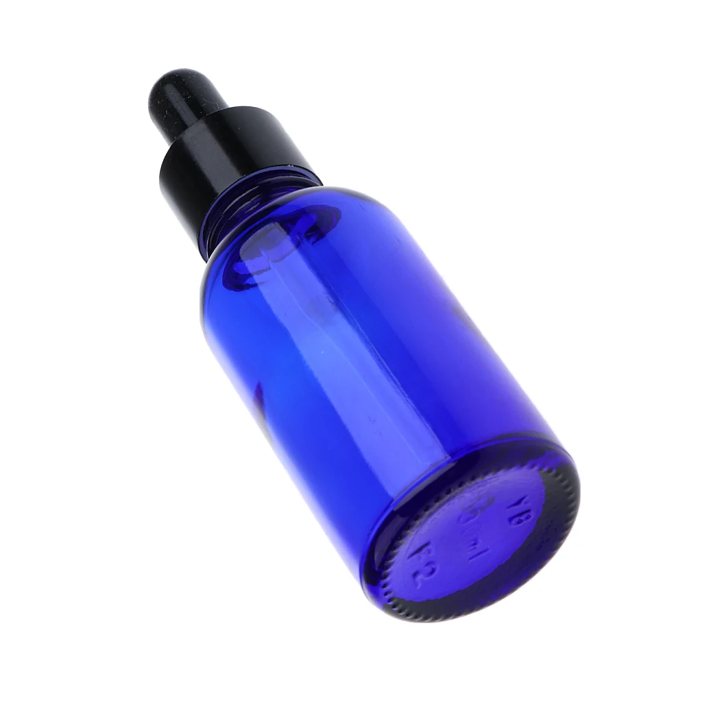 24 Pcs Glass Bottles for Essential Oils Refillable Empty Dropper Bottles - DIY Blends Supplies Accessories