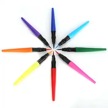 

Sturdy 8 Colors to Choose Watercolour Drawing Painting Brush Pen for Home for Birthday Party
