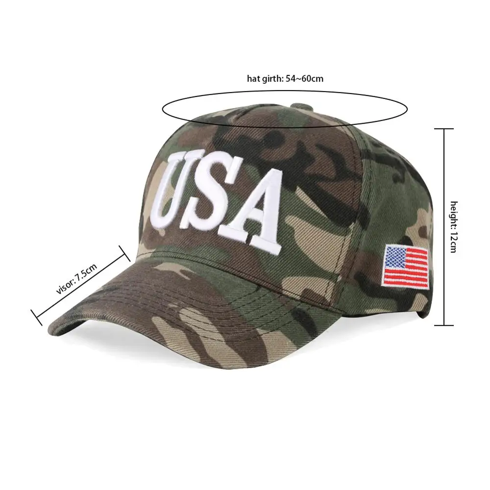 Бейсболки камуфляж США буквы вышивка Snapback спортивные армейские хлопковые американские флаги козырьки рыболовные кепки для мужчин Открытый Охота