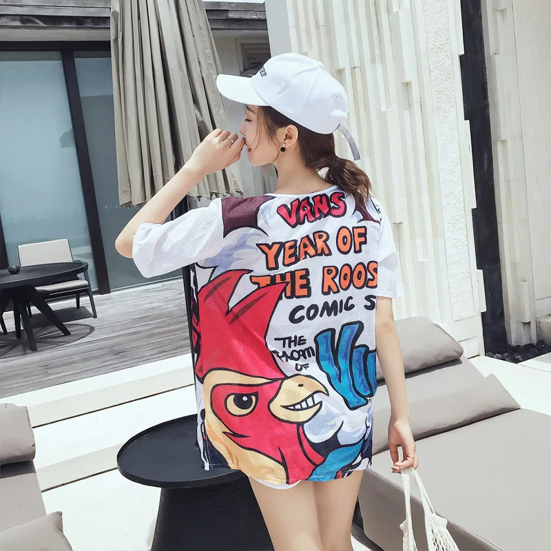 

Bo bao Yarn New Style Bathing Suit Fashion & Sports Casual Split Type Cover-up Boxer Three-piece Set Bathing Suit 9073