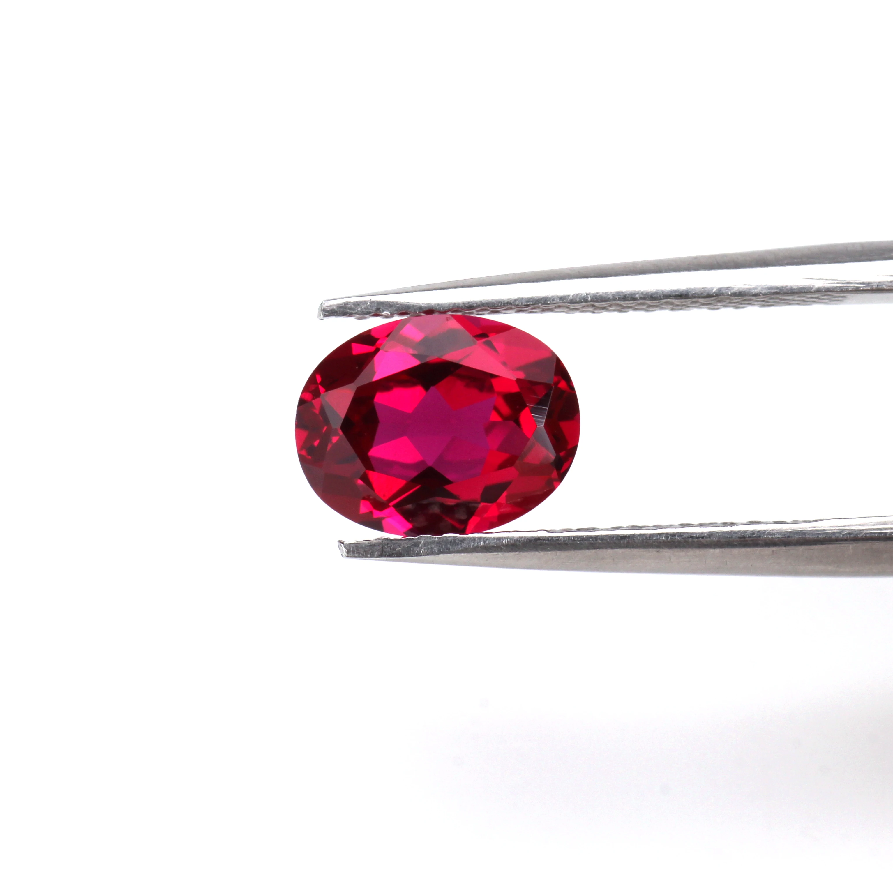 20pcs 5# 3*6mm Pretty Synthetic Corundum Ruby Beads for Ring marking