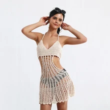 BOKAMODA 2019 New Arrivals Womens Bathing Suit Cover Up Crochet Lace Sexy Bikini Swimsuit Dress BOKAMODA 2019 New Arrivals Womens Bathing Suit Cover Up Crochet Lace Sexy Bikini Swimsuit Dress