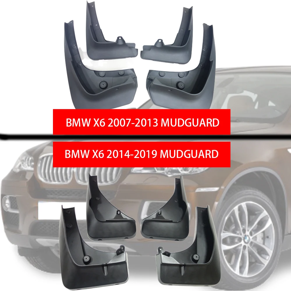 

car-fenders Mud Flaps for BMW X6 2007-2019 Mud guards Mudflaps splash guards car accessories mudguard