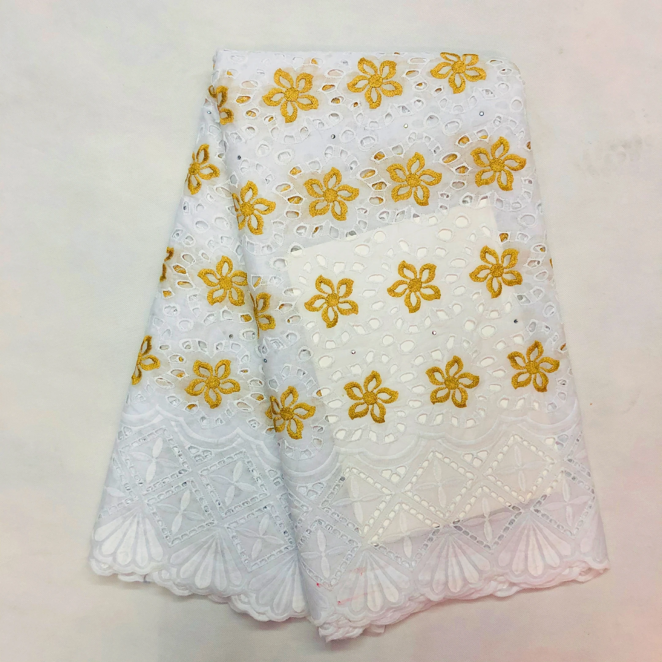 Африканская сухая кружевная ткань высокого качества для женщин, хлопковое кружево, французская кружевная ткань с камнями, швейцарская вуаль, кружево в Швейцарии