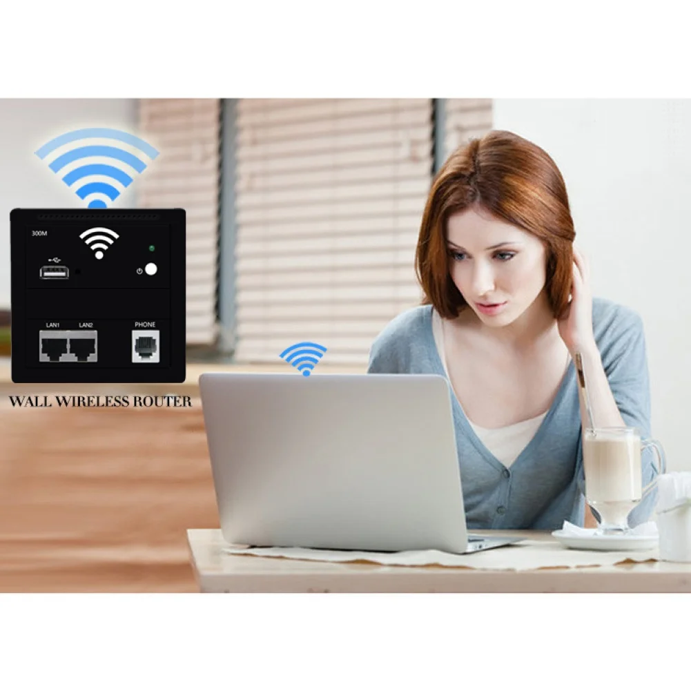 300 Мбит/с в Wifi AP ретранслятор WiFi-Steckdose маршрутизатор Точка доступа Wi-Fi ретранслятор AP RJ45 220 В PoE wifi удлинитель USB Chargin маршрутизатор