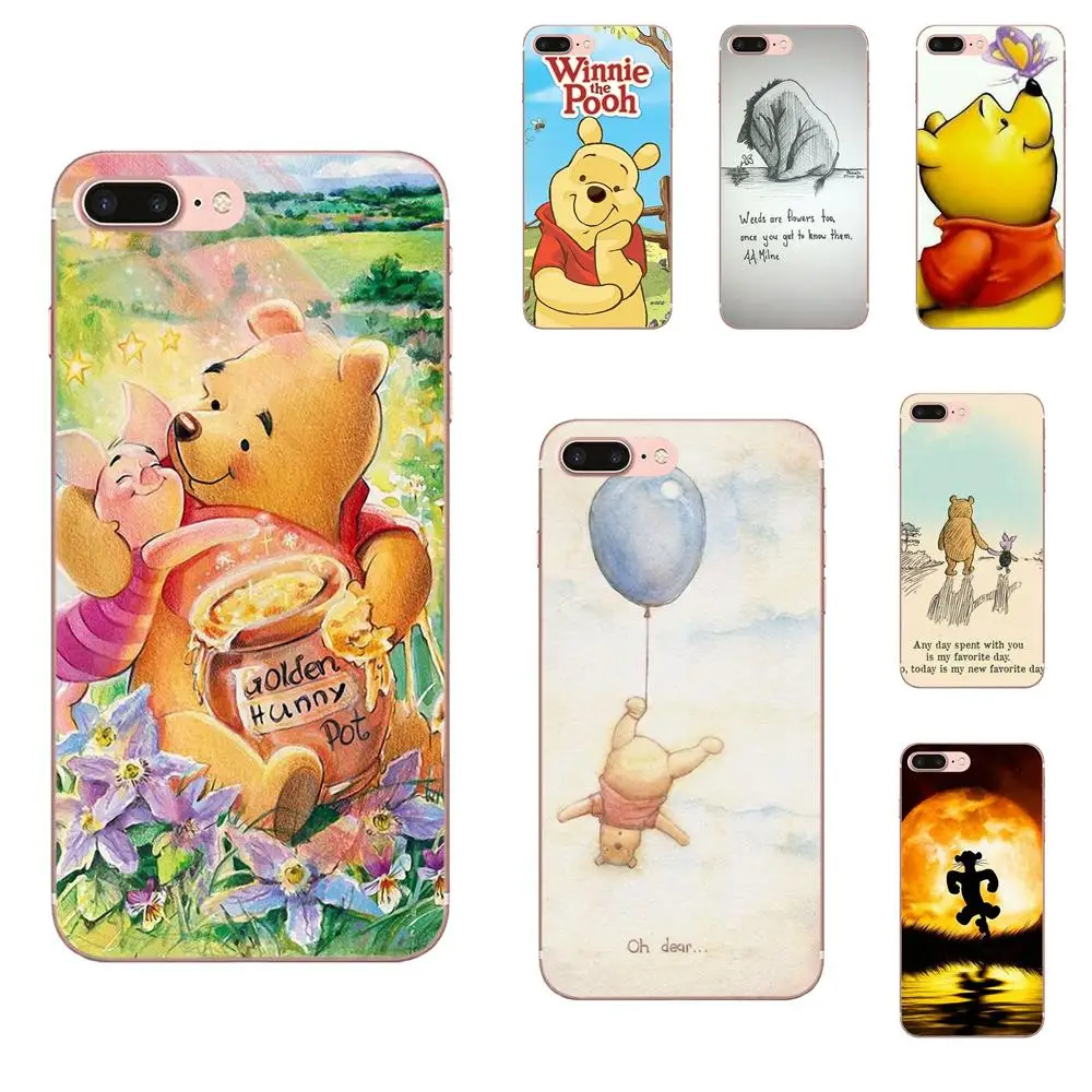 

Winnie Pooh Lovely Quotes For Xiaomi Mi3 Mi4 Mi4C Mi4i Mi5 Mi 5S 5X 6 6X 8 SE Pro Lite A1 Max Mix 2 Note 3 4 TPU Case