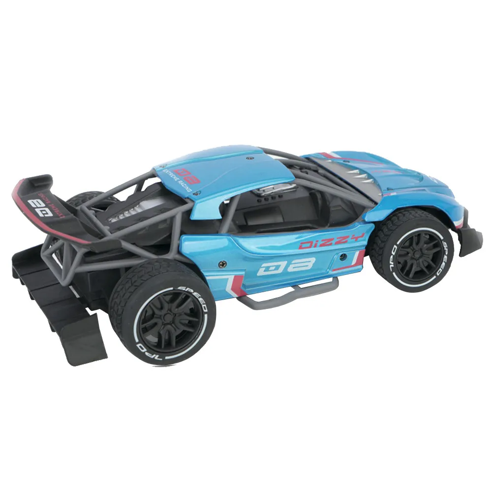 1:16 RC Дрифт гоночный автомобиль 2,4G 2WD Металлический Высокоскоростной пульт дистанционного управления 600mAh ABS анти-столкновения прочный пульт дистанционного управления игрушечный автомобиль