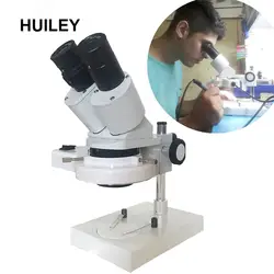 20X 40X освещенный промышленный стереомикроскоп пайки ремонтный инструмент для мобильных телефонов часы для ремонта часов осмотр печатной