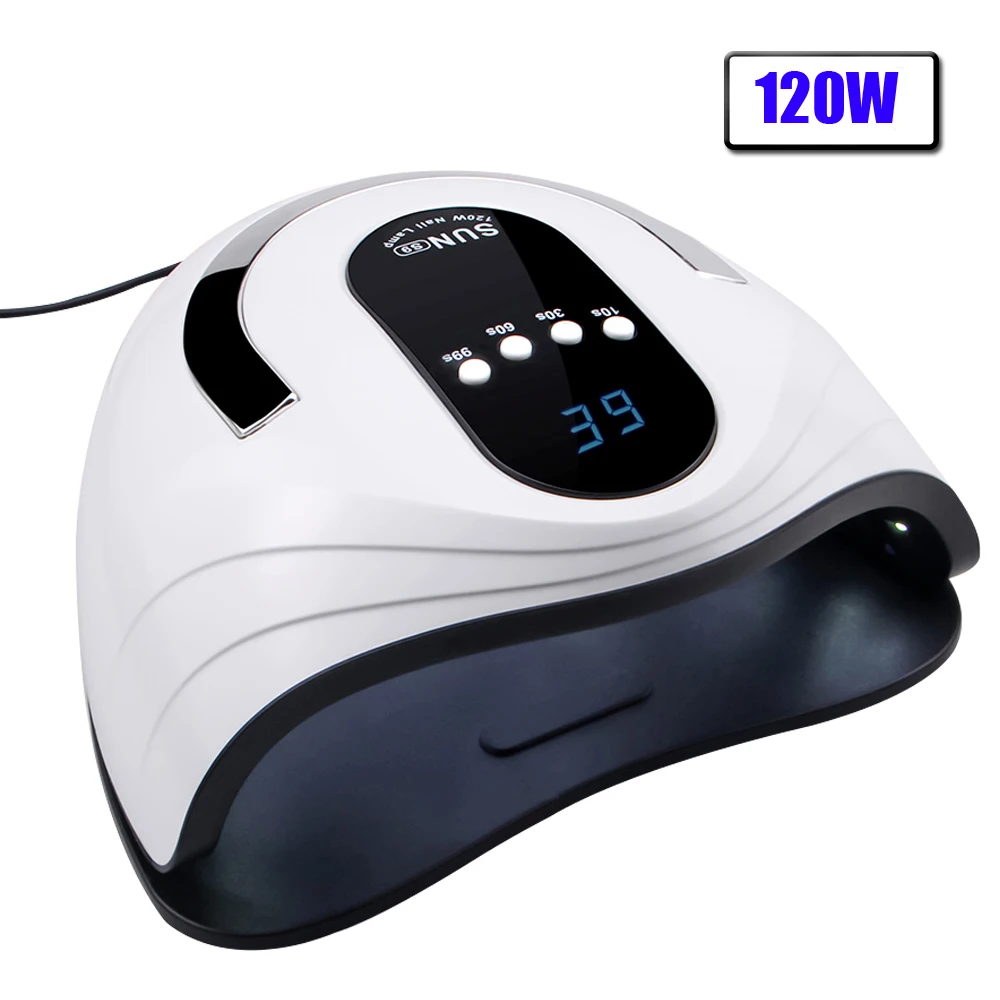 

120/90/72/36W Nail Dryer LED Nail Lamp For Manicure With Auto Sensing LCD Display 42 Pcs Light Bead Quick Curing UV lamp