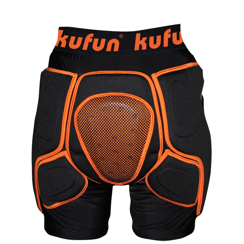 KUFUN D3O защита для колена, наколенники, шорты для катания на лыжах, сноуборде, скейтборде, коньках, мотоциклах, детей, взрослых, детей, защитное снаряжение - Цвет: Basic padded shorts
