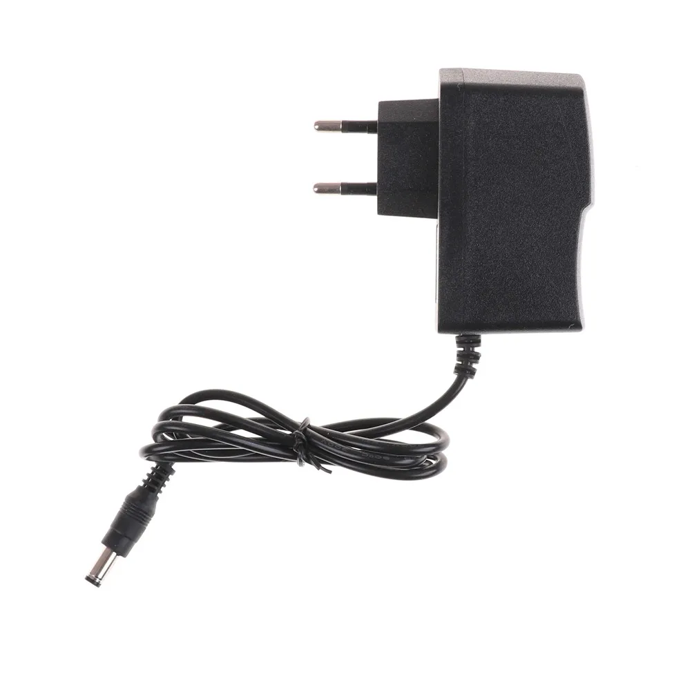 1PCS Black 3V1A AC 100V-240V Converter Power Adapter DC 3V 1A 1000mA Power Supply EU Plug DC 5.5mm X 2.1mm Wire 1M