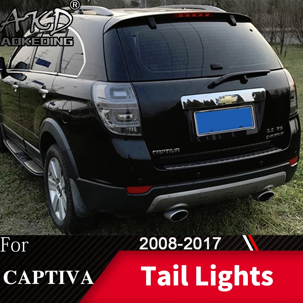 Задний фонарь для автомобиля Chevrolet Captiva 2008- светодиодный задний фонарь Противотуманные фары Дневные ходовые огни DRL тюнинг автомобильные аксессуары