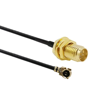 

IPX to RP SMA Female Antenna WiFi Pigtail Cable Extension Cord RP-SMA to U.FL IPX IPEX 1.13 RF Jumper Cable for PCI WiFi Cord