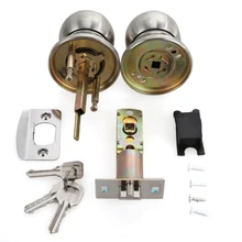 New Privacy Interior Door Knob Lock Set Keyless Entry Handle Parts