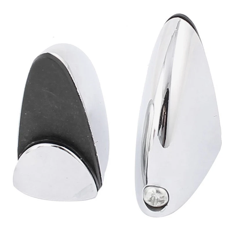 

2 pcs F type glass shelf bracket clip mounting clip support