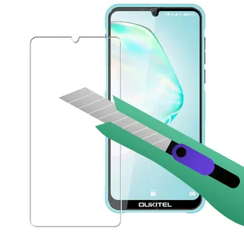 

100pcs/Lot For OUKITEL C17 Pro C16 Pro C15 PRO Clear Tempered Glass Screen Protector Guard For OUKITEL Y1000 Pro Y4800