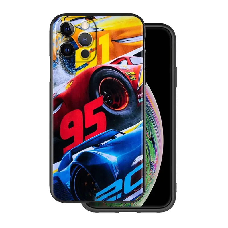 Cars Lightning McQueen For Apple iPhone11 12 13 Pro Mini X
