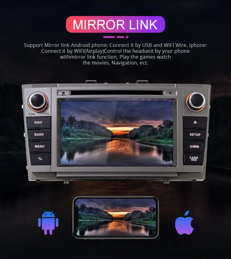 Excellent Besina Android 9.0 Car DVD Player For Toyota Avensis/T27 2008-2013 Multimedia GPS Navigation WIFI 2 Din Car Radio 4G+64G Stereo 7 Excellent Besina Android 9.0 Car DVD Player For Toyota Avensis/T27 2008-2013 Multimedia GPS Navigation WIFI 2 Din Car Radio 4G+64G Stereo 7
