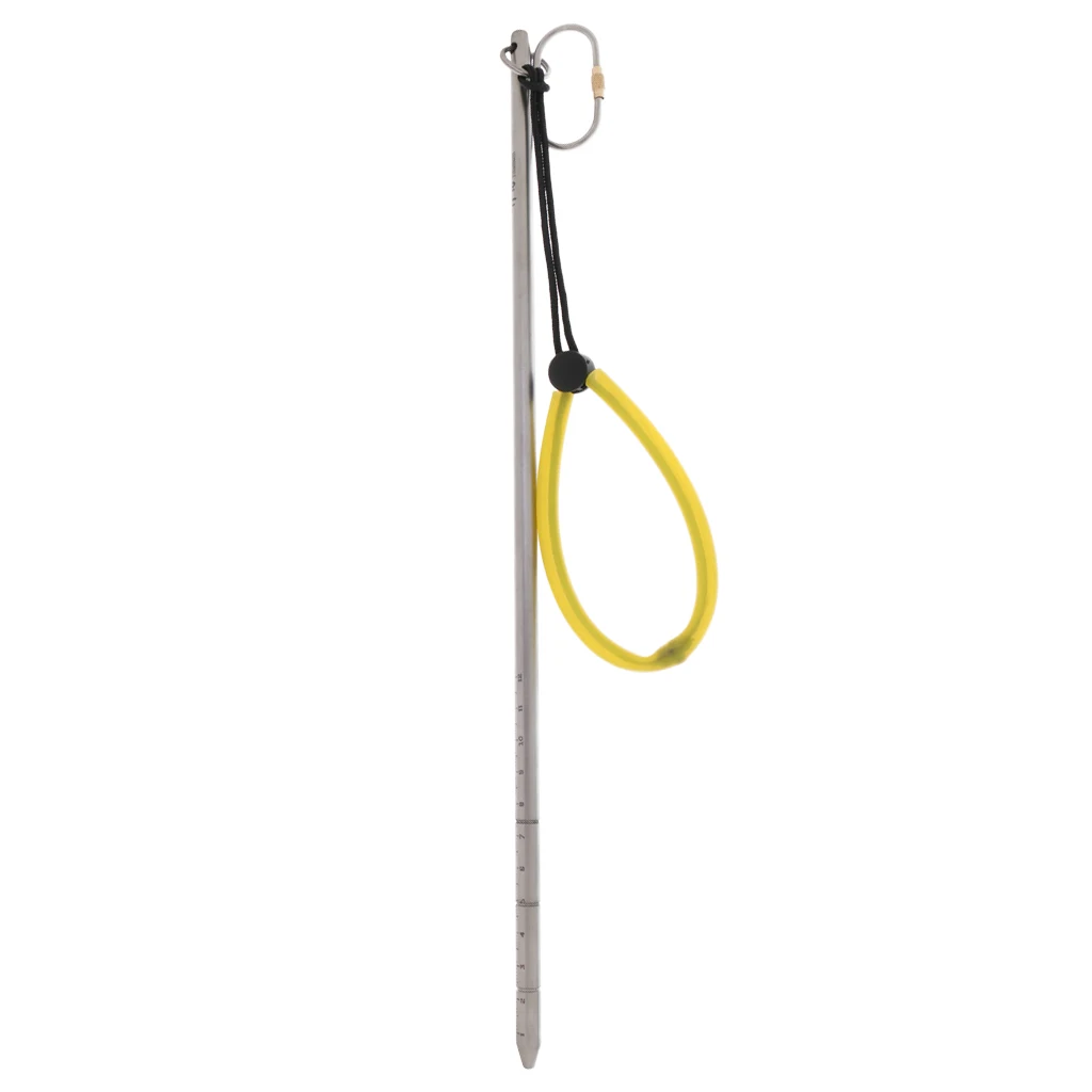 Scuba Diving Titanium Alloy Lobster Tickle Stick With Clip And Lanyard Scuba Diving Titanium Alloy Lobster Tickle Stick With Clip And Lanyard
