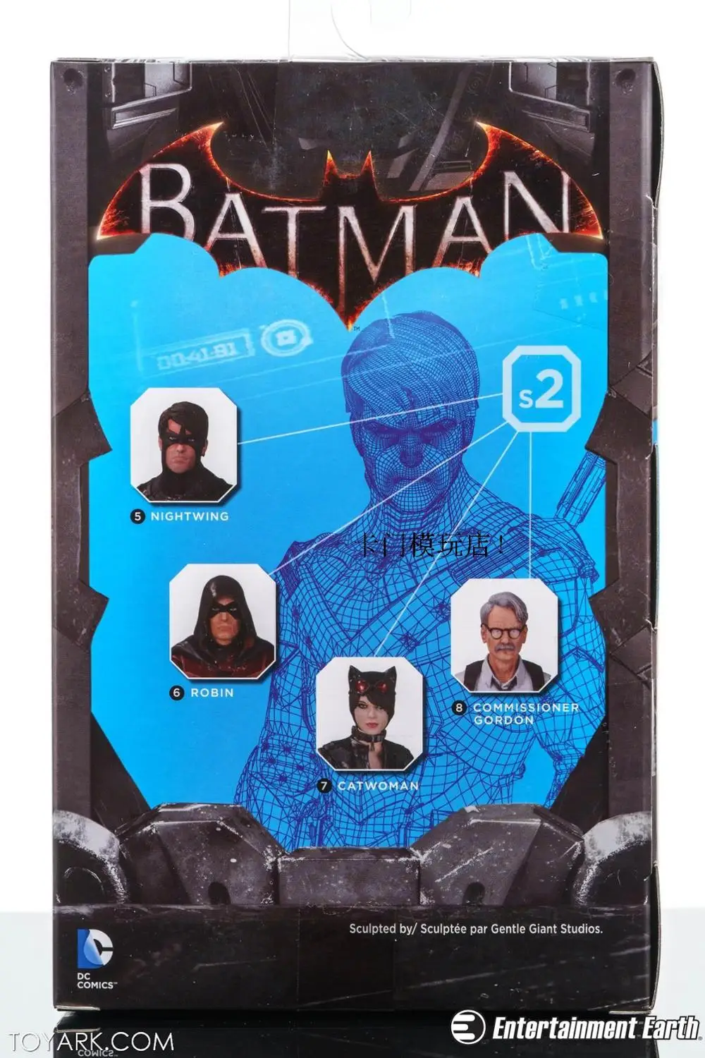 Новинка DC 52 Бэтмен Готэм Сити Аркхэм райсин DCC 2rd линейка Nightwing ПВХ экшн фигурки